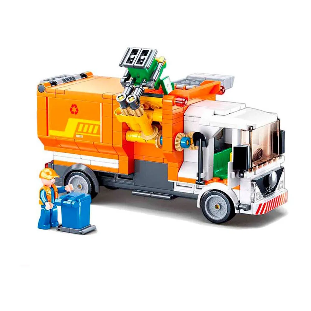 sluban-town-garbage-truck-326-pieces