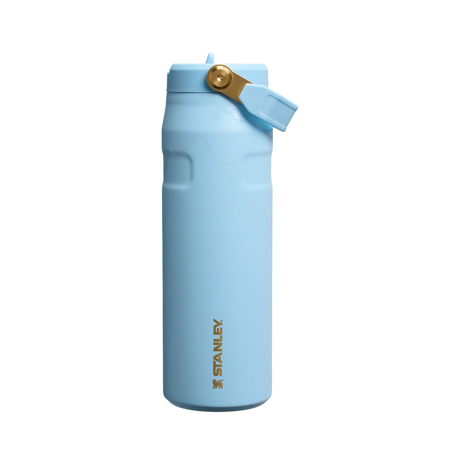 The-IceFlow-Aerolight-Water-Bottle-Flip-Straw-2.0-24OZ---Mess-Striker-Blue---Front